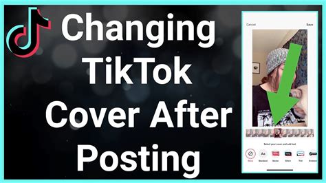 tiktok cover ändern|How To Change TikTok Cover / Thumbnail After Posting